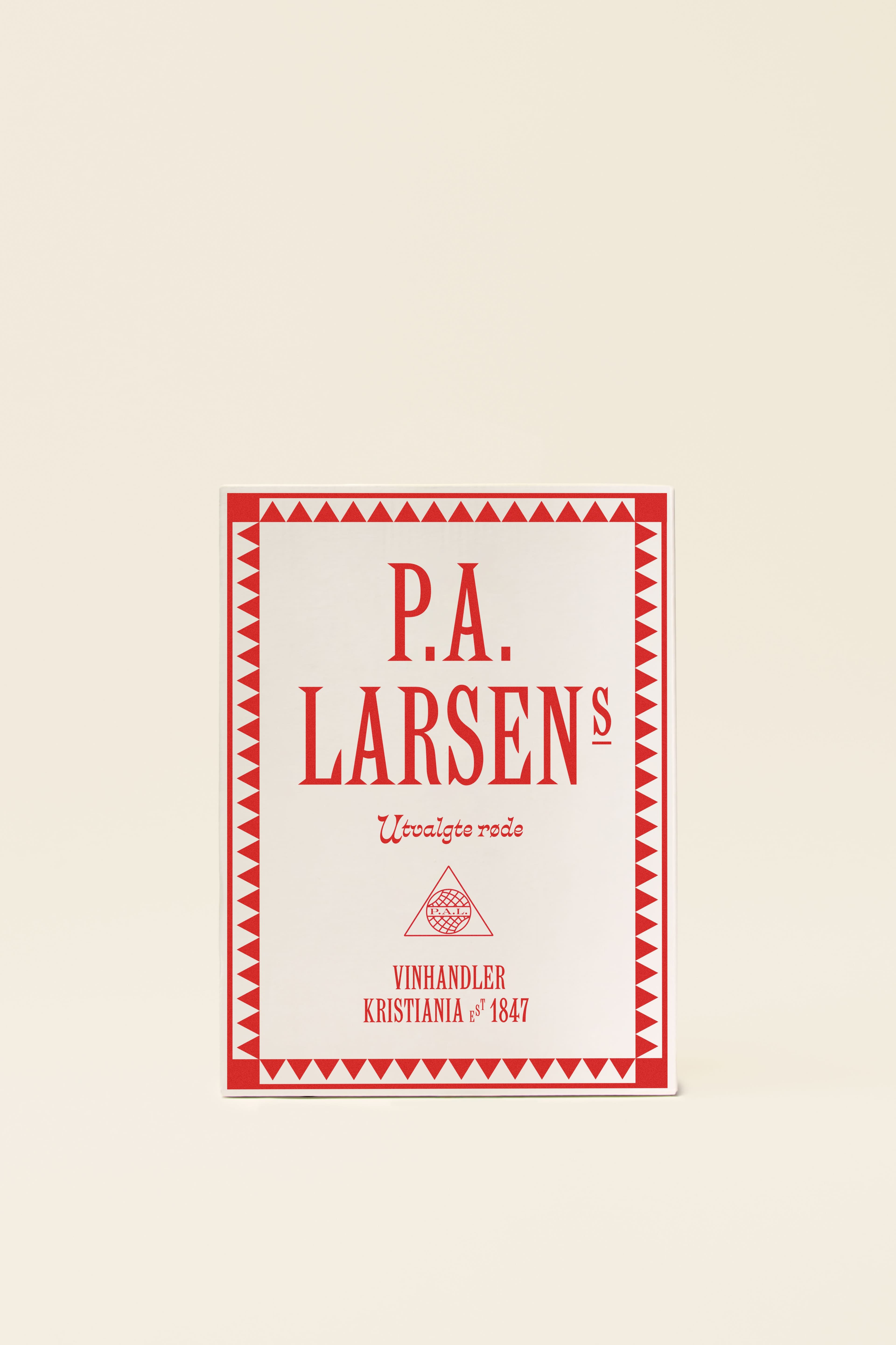 P.A. Larsen rød bag-in-box