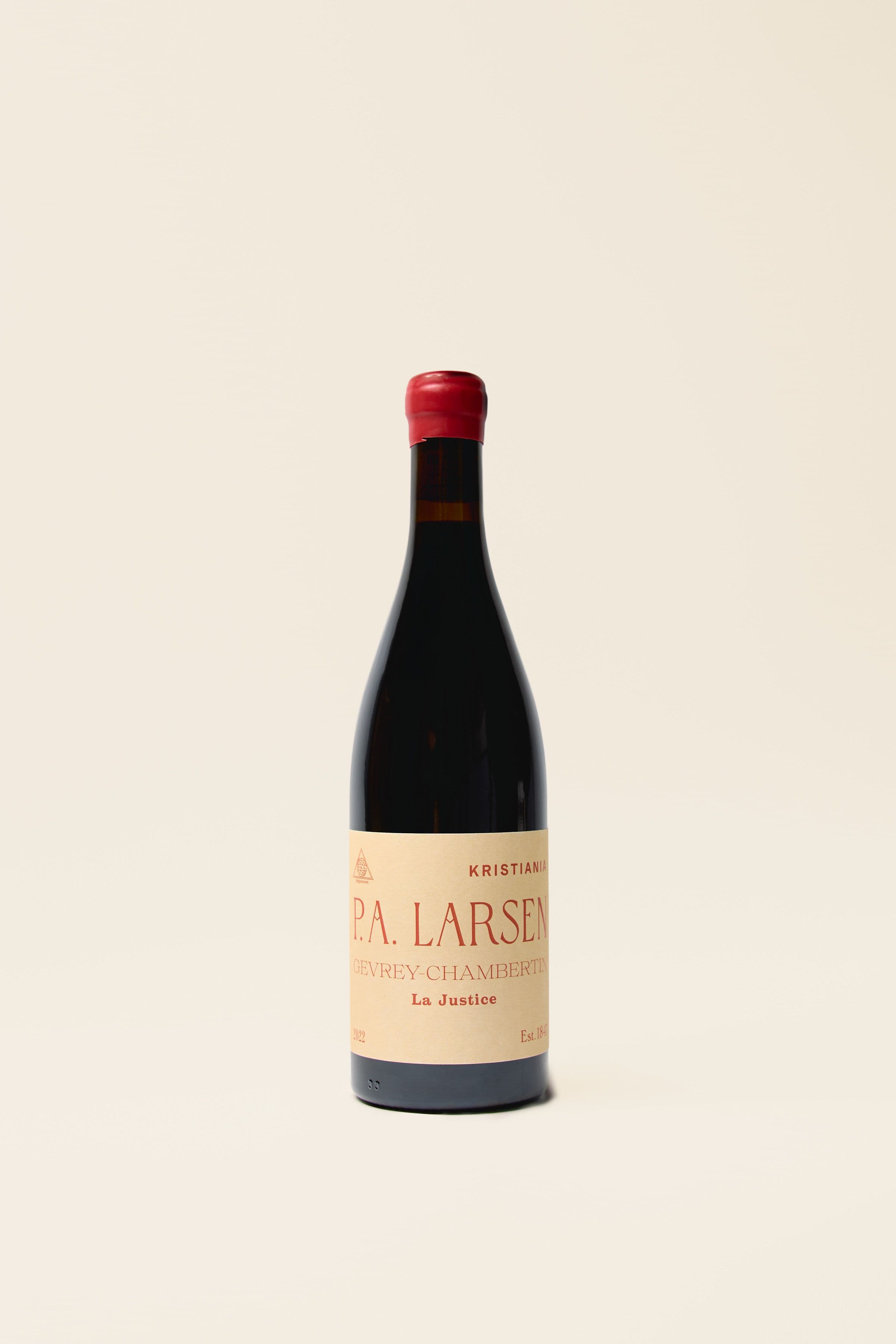 P.A. Larsen Gevrey-Chambertin La Justice flaske
